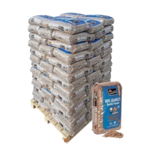 WOODSTOCK Holzpellets – Palette mit 78 Säcken à 15 kg – 1.080 kg