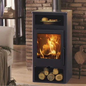 Altea Holzofen mit Warmhalteplatte – 5,9 kW